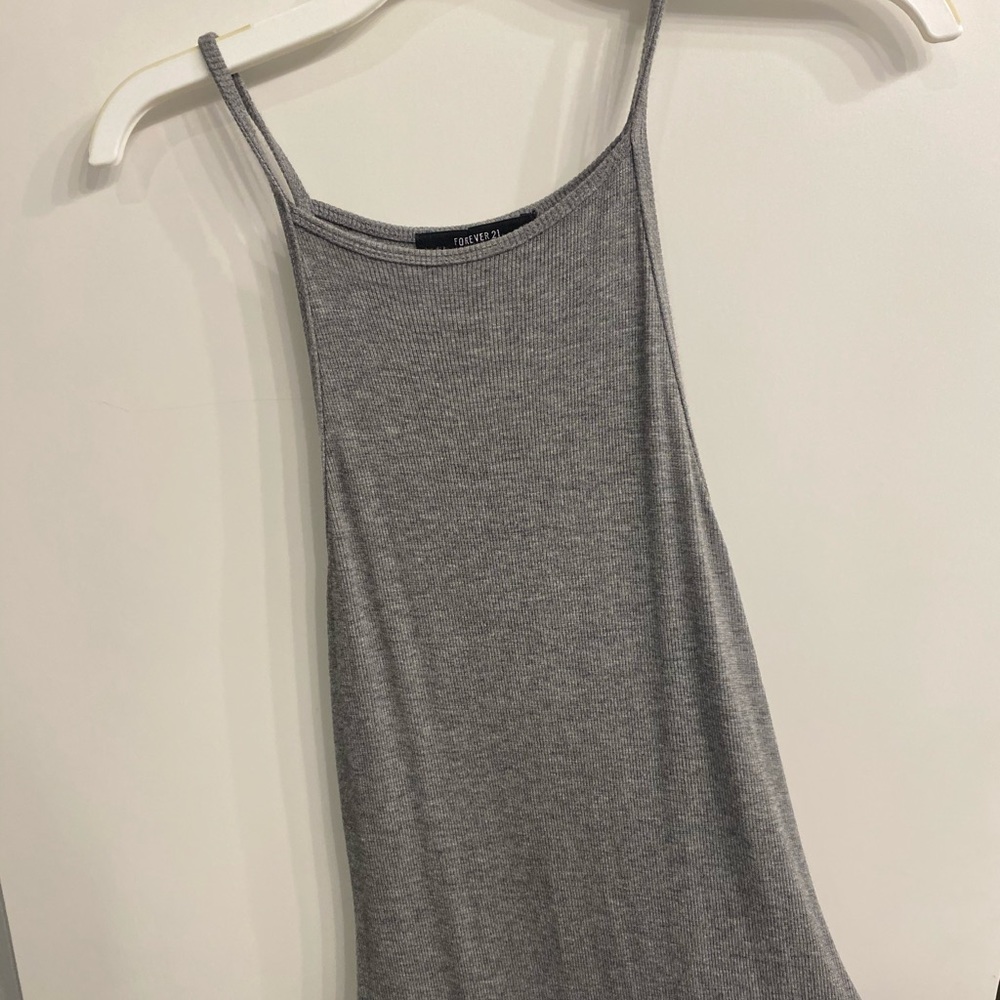 Gray bodysuit